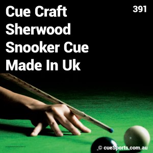 Cue Craft Sherwood Snooker Cue Made In Uk
